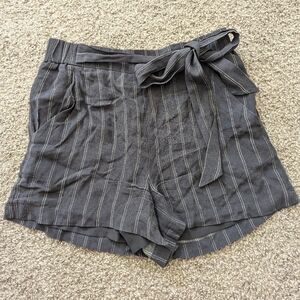 Wilfred Side Tie Pinstripe Shorts